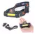 Linterna Minera Usb Vincha Recargable 2 Luces Led Camping