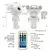 Astronauta Proyector Galaxia Estrellas Luz Bluetooth Musica - Electro Selah