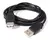 CABLE EXTENSOR USB MACHO A HEMBRA 1.8M