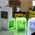 Reloj Cubo Despertador Luminoso 7 Colores Alarma Temperatura en internet