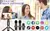 Microfono Inalambrico iphone X2 iPhone iPad Macbook Celular Stream Color Negro entrevistas
