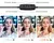 Aro Anillo Luz Led Rgb Colores 26 Cm Soporte Rosca Celular en internet