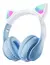 Auriculares inalámbricos EJ-S28 MODELO PRO con orejas de gato Bluetooth luz LED - Electro Selah