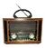 Radio Portatil Retro Am/fm Bt Usb Lector Tf Linterna Yx -123ubt