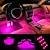 Tira Luces Interior Auto Led Rgb Audiorítmica C/control Mj12 - comprar online