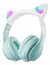 Auriculares inalámbricos EJ-S28 MODELO PRO con orejas de gato Bluetooth luz LED en internet