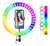 Aro Anillo Luz Led Rgb Colores 26 Cm Soporte Rosca Celular - Electro Selah