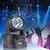 MINI LED DE CABEZA MOVIL RGB 7LED JS-YT60W