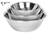 Set X 2 Bowls Batidor Acero Inoxidable Reforzado