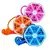 Zapatilla Hexagonal Enchufes 4 Toma Corrientes 2 Usb 220v