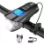 Luz Delantera Para Bicicleta Con Pantalla Y Bocina Computadora Abordo Fy-317 - comprar online