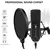 Imagen de KIT DE MICROFONO PROFESIONAL CON SOPORTE BM-858TZ