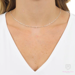 Corrente de bolinhas 45cm - comprar online