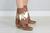 Bota western polaina - couro