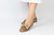 Mocassim loafer metalizado - COURO - comprar online