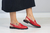 Mocassim slingback - COURO - comprar online