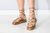 papete flatform cordão metalizado