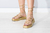 papete flatform cordão metalizado - comprar online