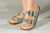 Papete slide strass tropicana