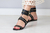 Rasteira cuff rustic - COURO na internet