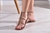 Rasteira strass