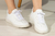 Tenis flat - COURO
