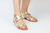 Rasteira rustic - COURO - comprar online