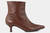 Imagem do Bota shortie salto baixo - COURO