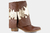 Bota western polaina - couro na internet