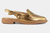 Mocassim slingback - COURO - loja online