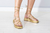 papete flatform cordão metalizado