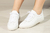 Tenis flat - COURO na internet