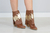 Bota western polaina - couro - Bárbara Stefani