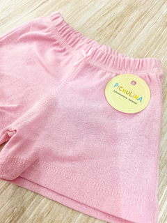 Shorts Algodón Rosa (12M)