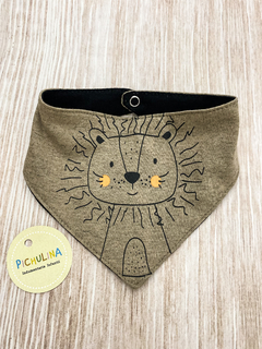 Babero Bandana León Tostado