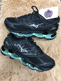 MIZUNO PROPHECY 8 PRETO COM VERDE AGUA - IMPORTADO
