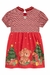 Vestido Natalino Infantil em malha fresh Kukie na internet