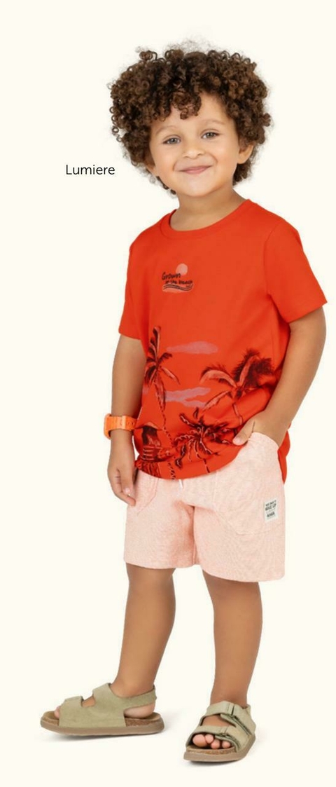 Conjunto Infantil Verão Menino Coqueiro
