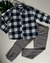 Conjunto Camisa em Flanela Xadrez e Calça em Sarja Luc Boo - Topp Tudo Kids | Vestindo o seu bem mais precioso