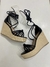 Sandália Anabela De Amarrar PF-40264 - comprar online