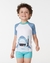 Remera Corta Filtro UV Tiburon - #4021