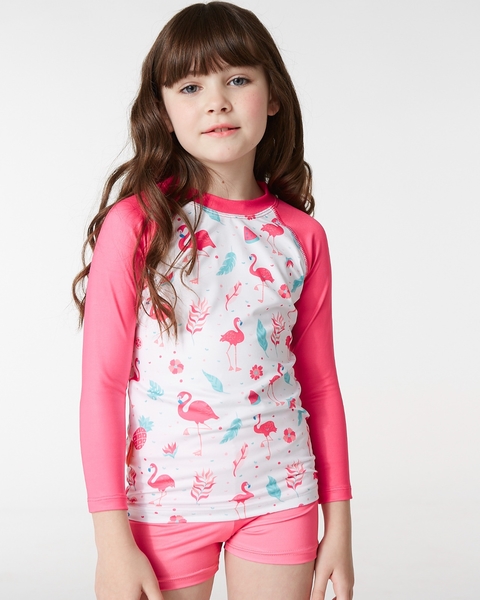 Remera Larga Flamencos - #4005 - comprar online