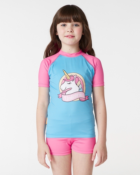 Remera Corta Filtro UV Unicornio - #4021 - comprar online