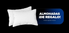 Combo Piero 160x190 Resortes Pillow Top + Respaldo + Almohadas - tienda online