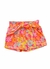 Conjunto Infantil Bebê Menina Regata + Short Estampa Mini Mundo Florido - Anjinho da guarda