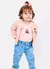 Calça Infantil Menina Estampa Entre Flores Alphabeto