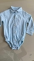Camisa Linho Azul Claro Infantil Menino Dudes