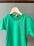 Camiseta Básica Infantil Menino Up Baby Verde Bandeira - comprar online