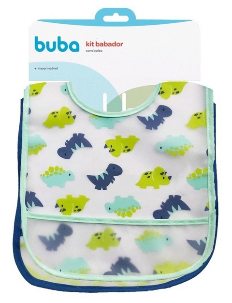 Kit 2 Babadores Dino (Buba)