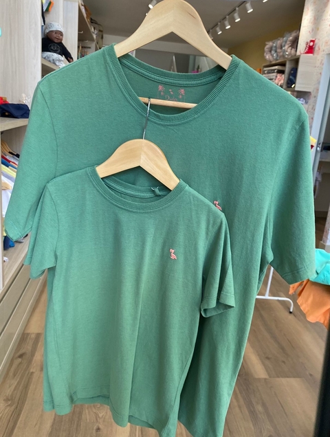 T-shirt Infantil Malha Verde (Dudes)